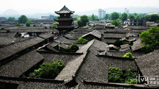 阆中被誉为四川最大的“风水古城”